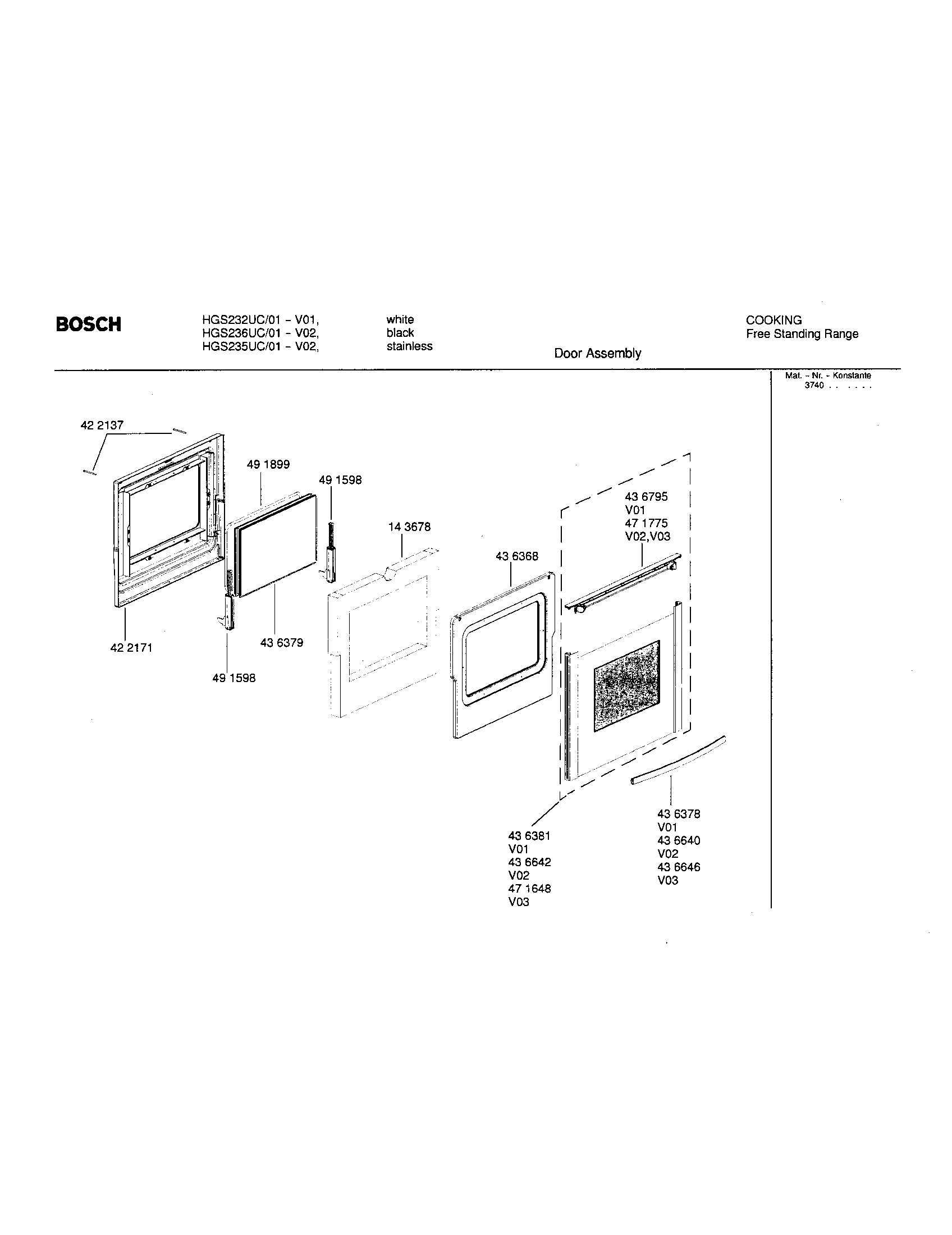 Door assembly