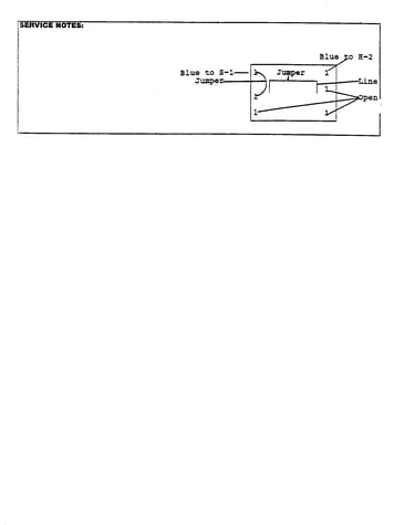 Service notes