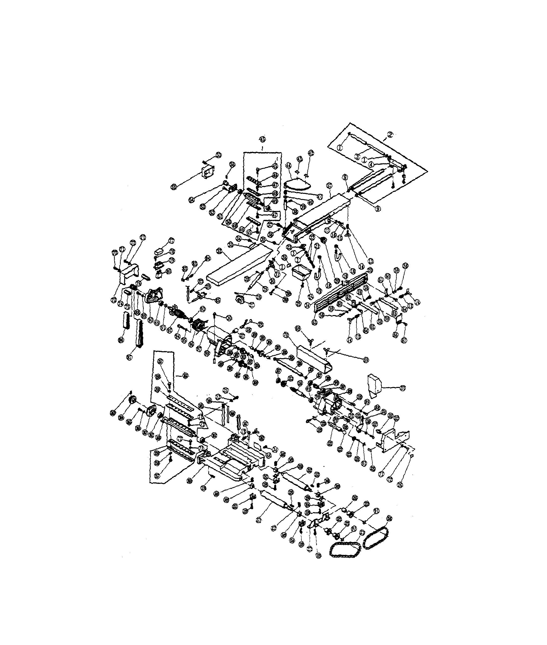 Motor/auxillary roller