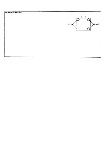 Service notes