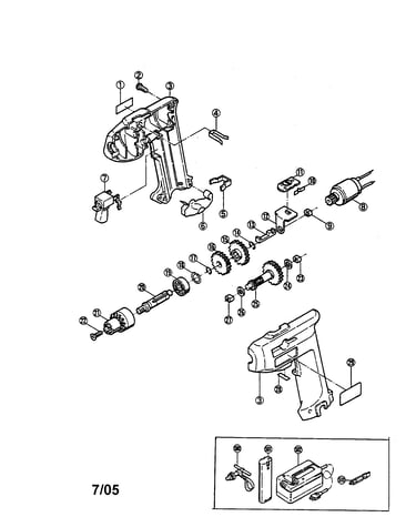 Cordless drill