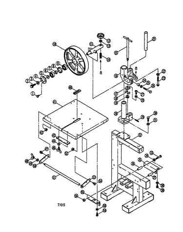 Frame/wheel