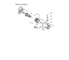 Ryobi BT3000SXI motor assembly diagram