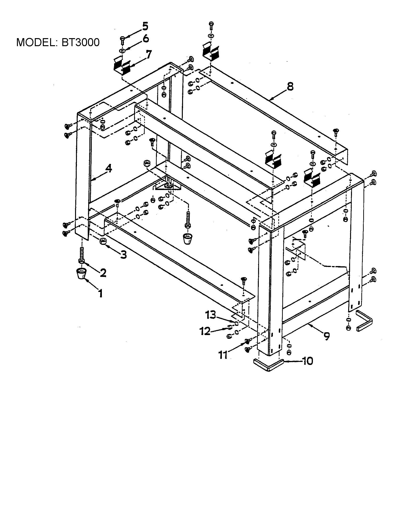 METAL WORK STAND