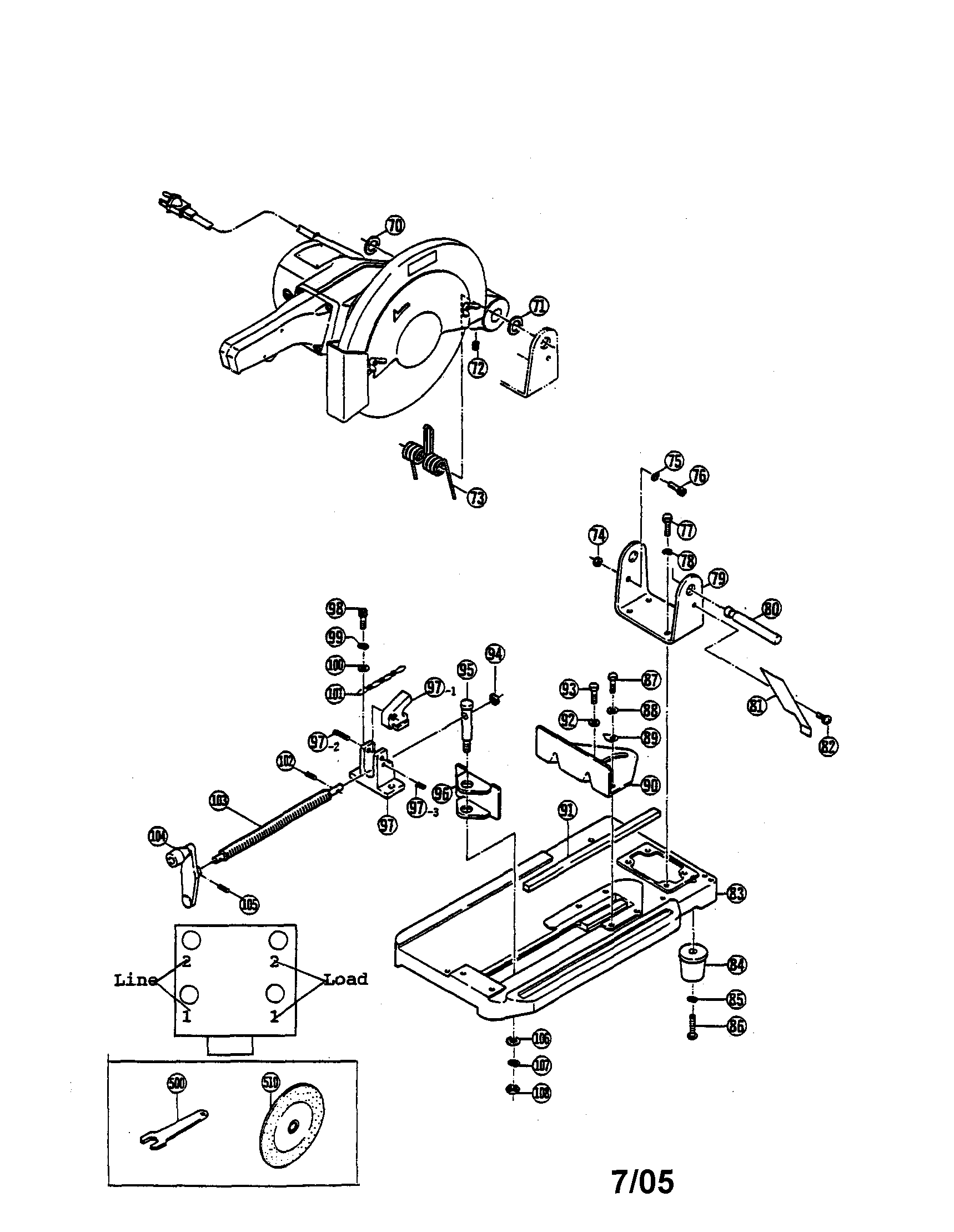 Cutting saw