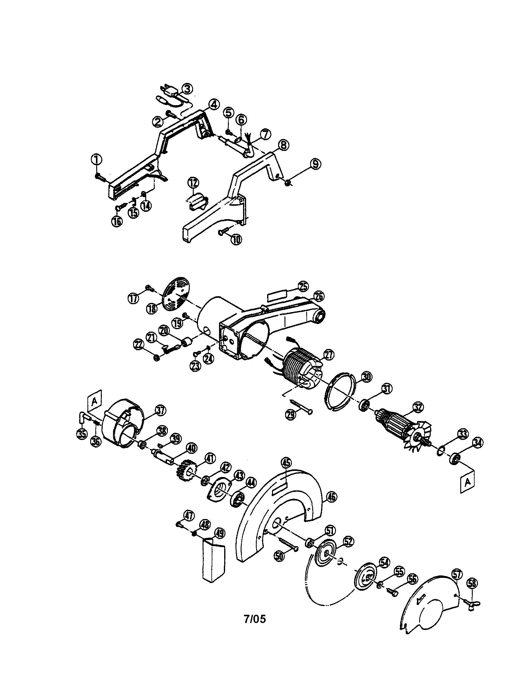 FIELD COIL/ARMATURE/GUARD