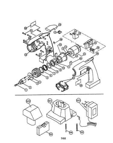 7.2v cordless drill