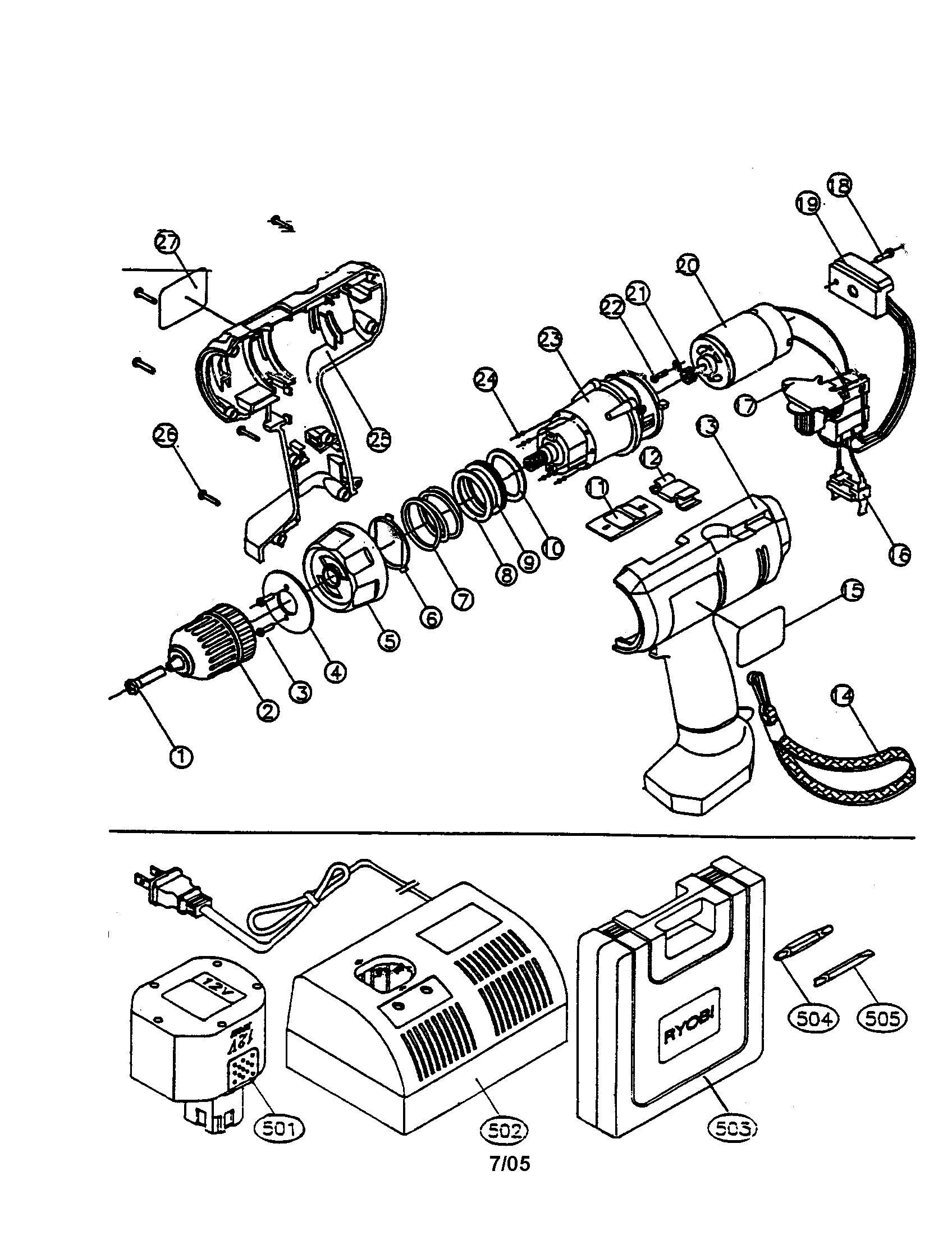 12 v vsr cordless drill kit