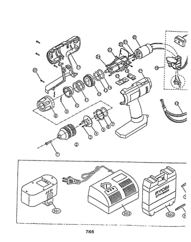 18v ctr handle drill