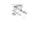 Craftsman 358798280 clutch/handle/housing/gearbox diagram