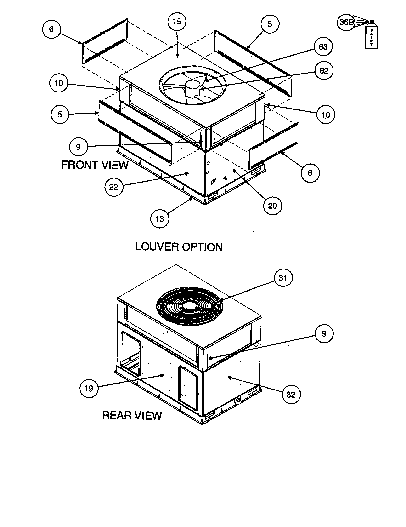 Panels/grille outlet