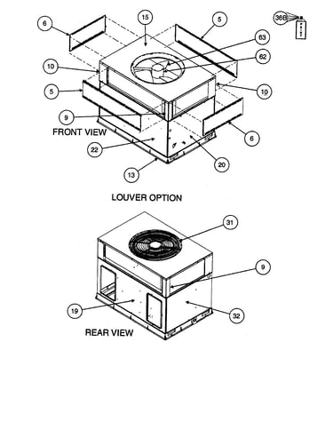 Panels/grille outlet