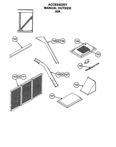 Accessory manual outside air