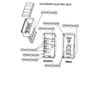 Carrier 50GX048300 accessory electric heat diagram