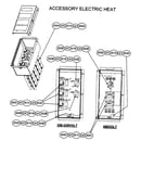 Accessory electric heat