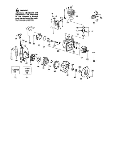 Cylinder/crankshaft/crankcase