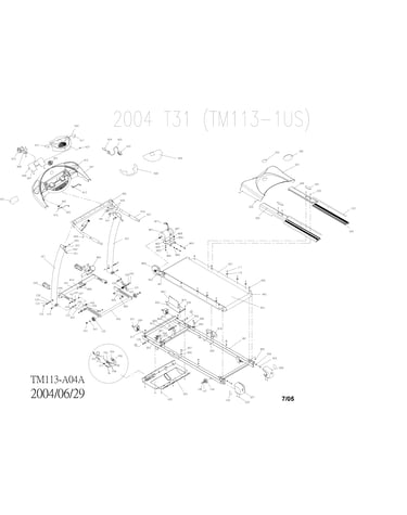 Horizon treadmill
