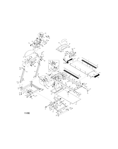 Treadmill assembly