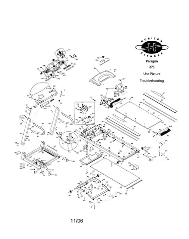 Treadmill assembly