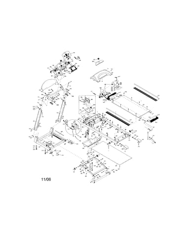 Treadmill assembly