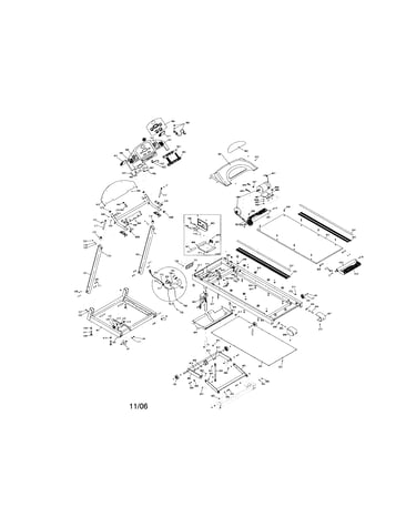 Treadmill assembly