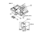 Carrier 48XP024040300 gas section/insulation/blower diagram