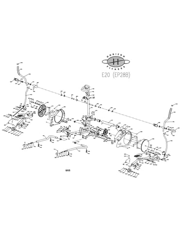 Elliptical assembly