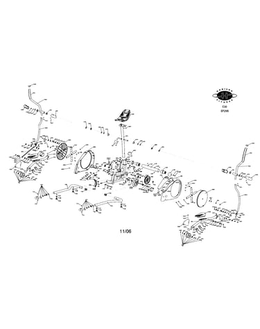 Elliptical assembly