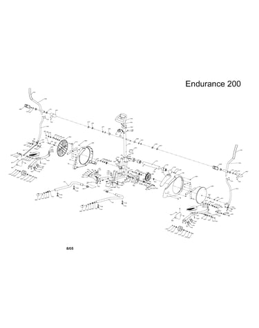 Elliptical assembly