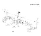 Horizon ENDURANCE 300 elliptical assembly diagram
