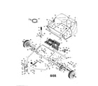 Agri-Fab 45-0331 38" lawn sweeper diagram