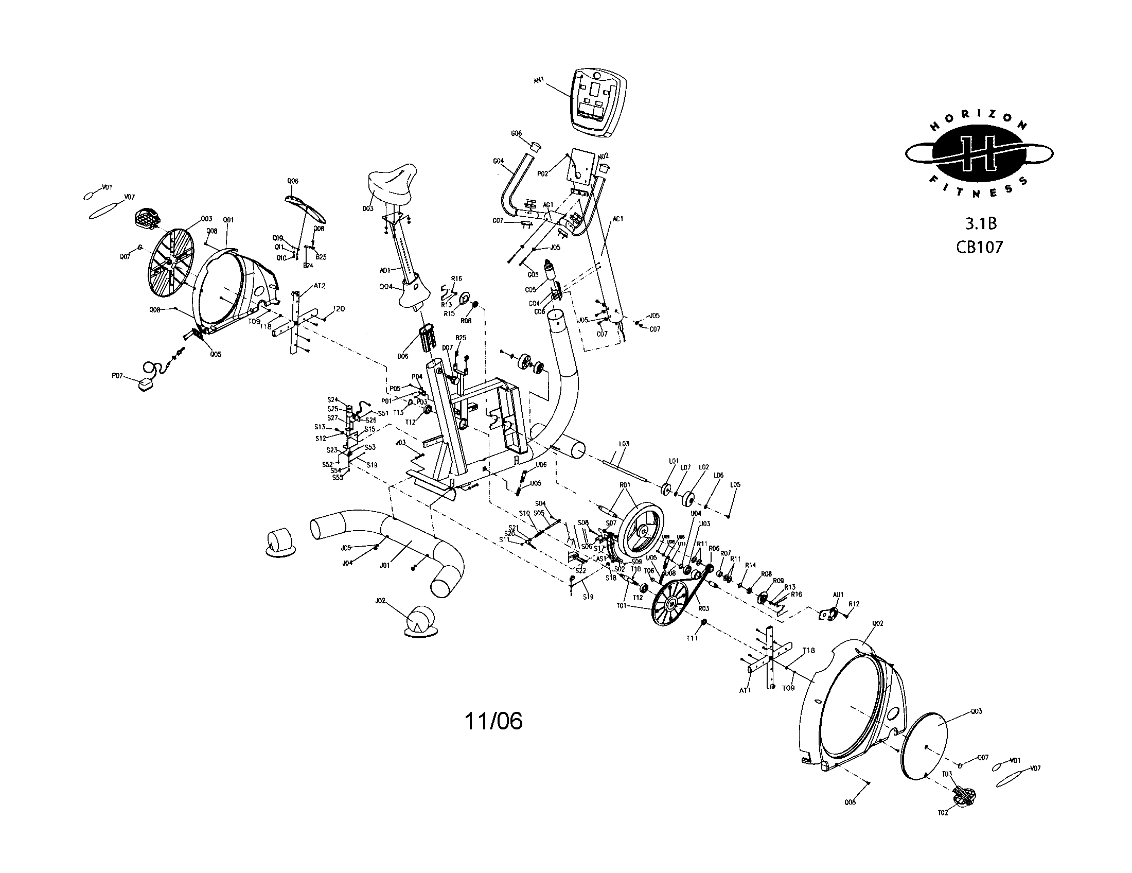 Bike assembly