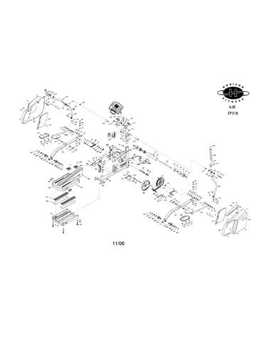 Elliptical assembly