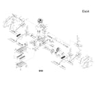 Horizon ESC4 elliptical assembly diagram