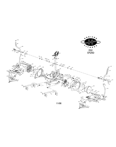 Elliptical assembly