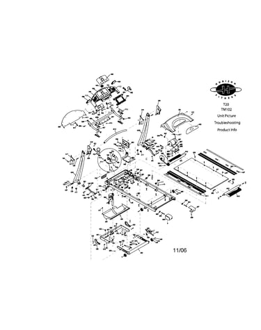 Treadmill assembly