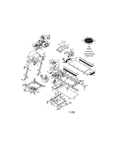 Treadmill assembly
