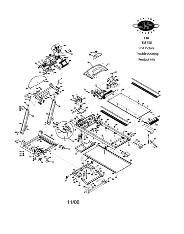 Treadmill assembly
