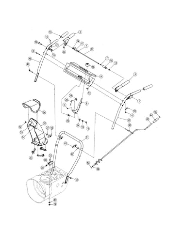 Handle assembly crank