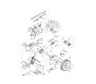 MTD 31AS6HEG799 wheel/frame cover diagram