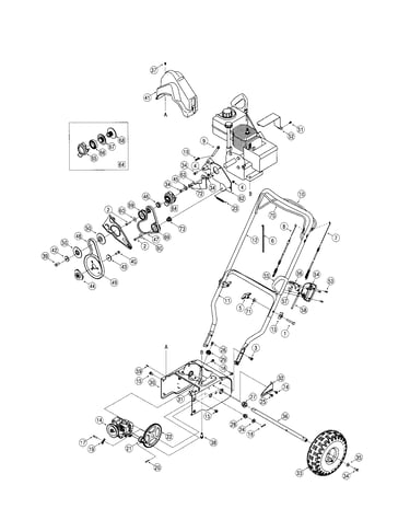 Transmission/handle