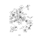 Craftsman 247883550 cylinder/flywheel/crankshaft/engine diagram
