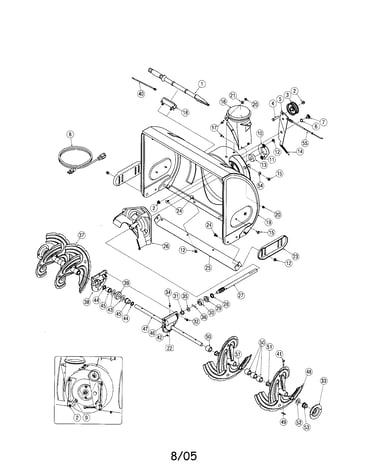 Auger/impeller/spiral