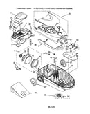 Canopy/motor, fan/base