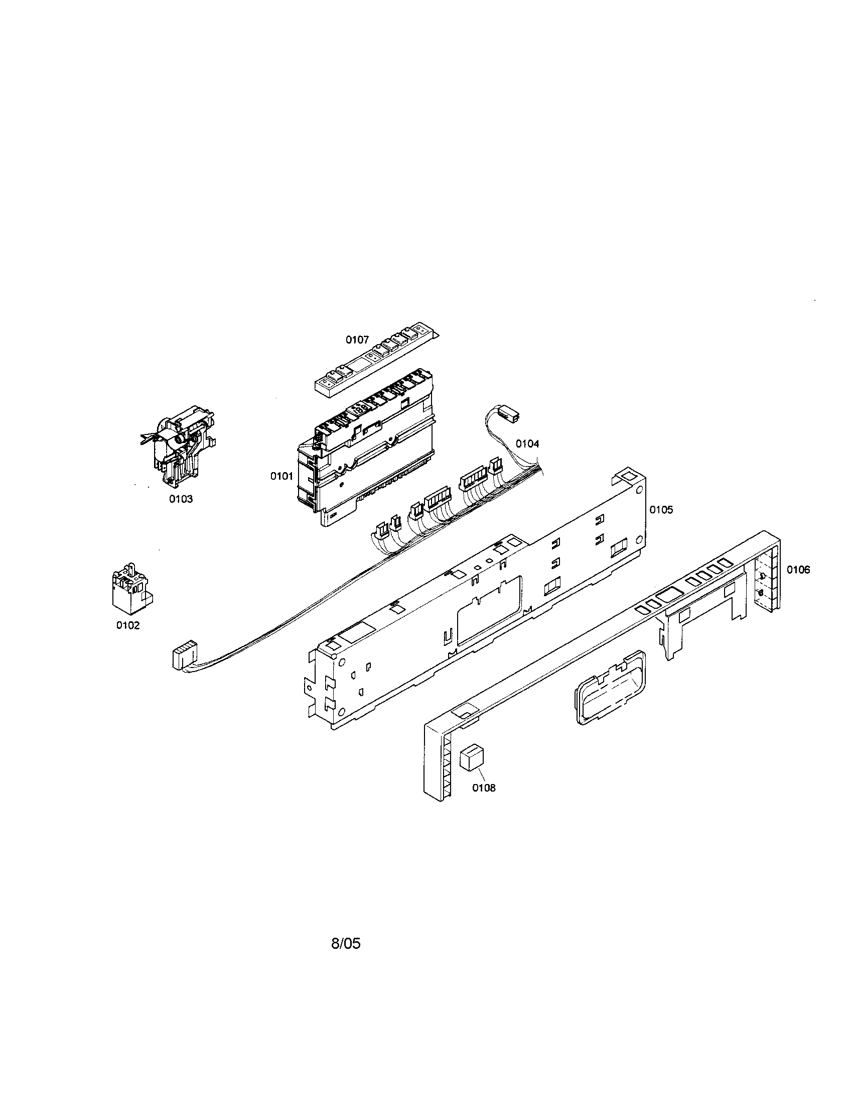 Fascia panel