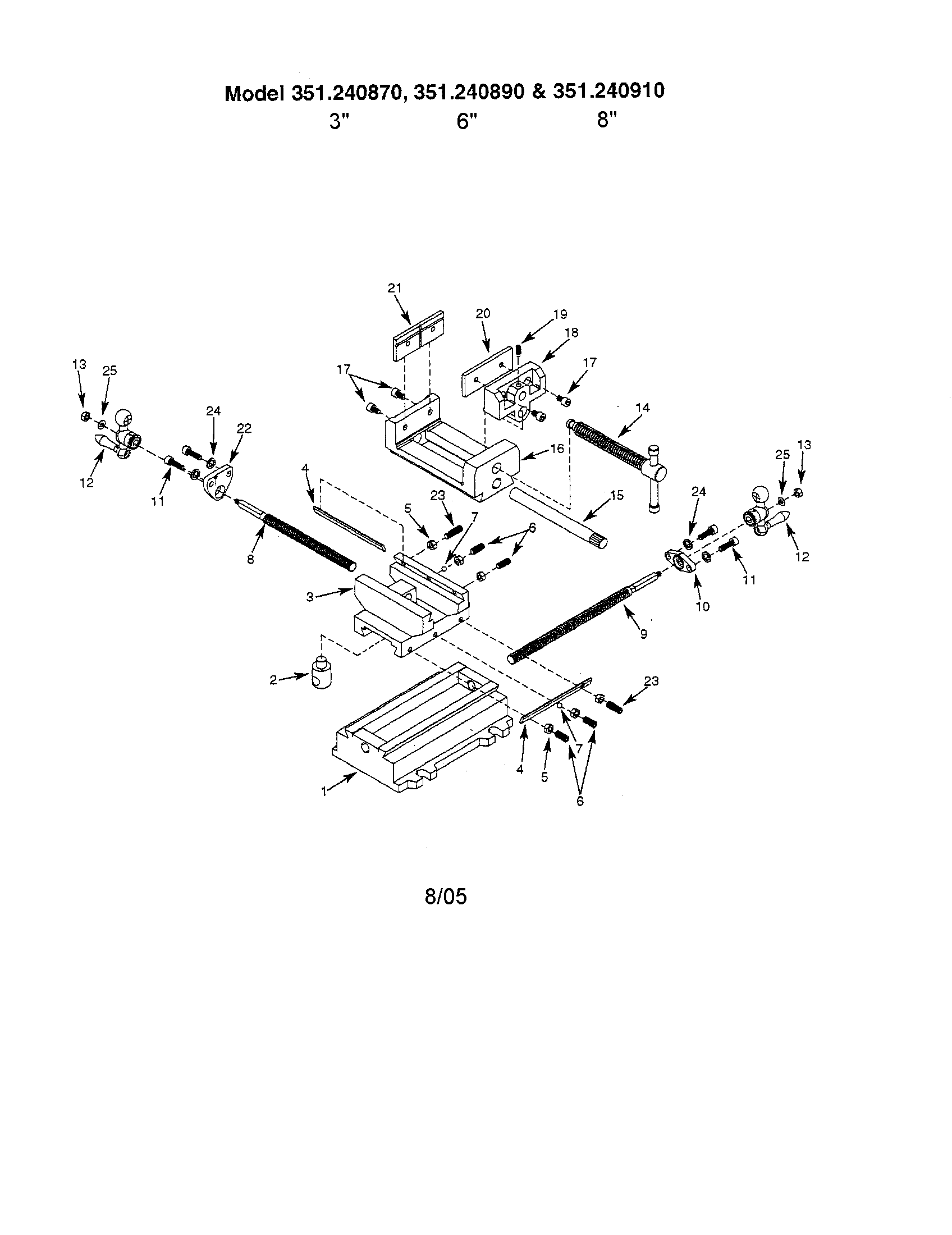 Cross vise