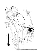 Control panel/discharge chute