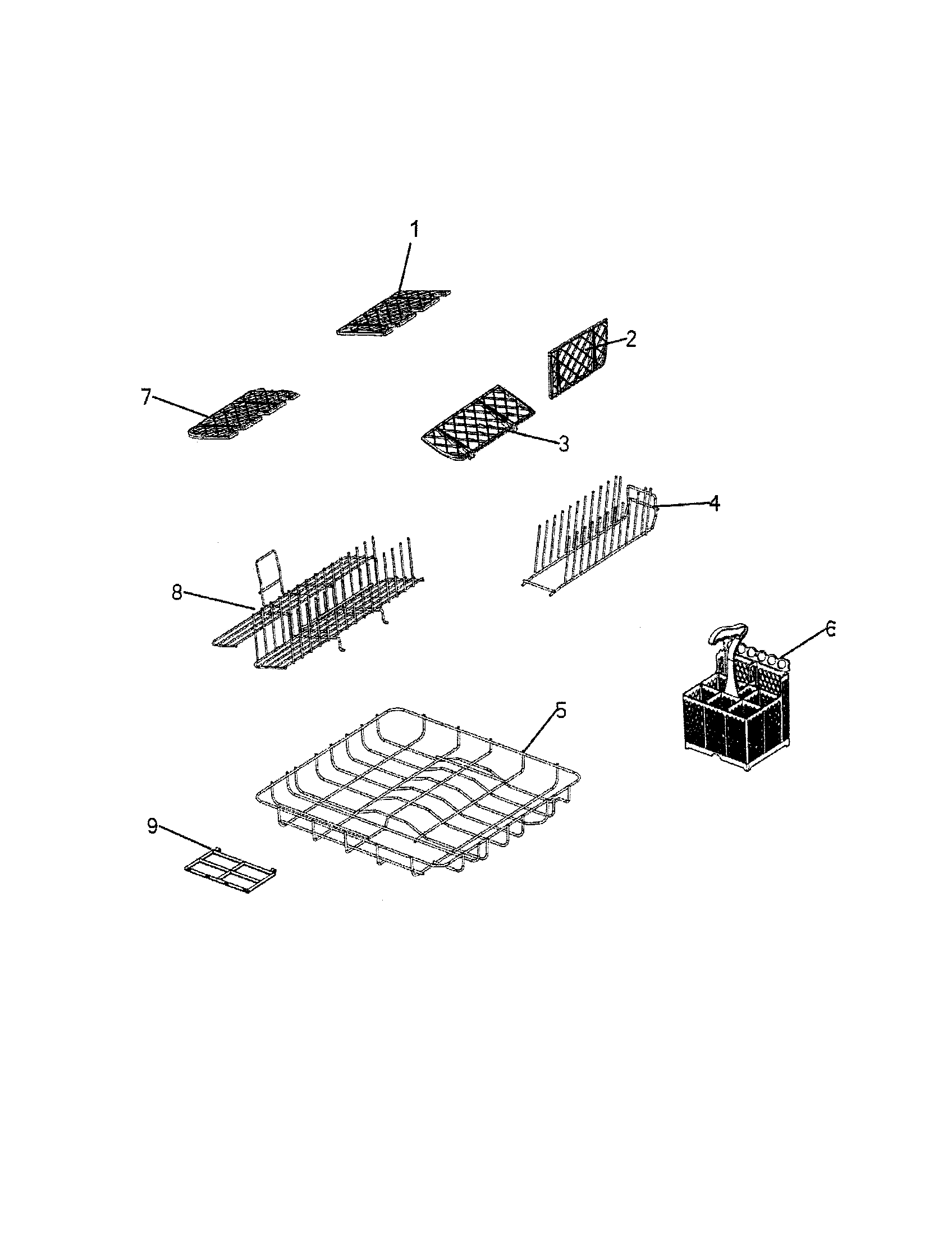 Baskets and racks