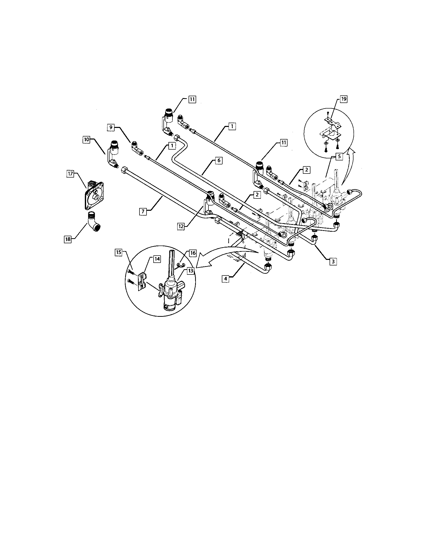 GAS TRAIN ASSEMBLY