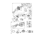 Craftsman 917273755 cylinder-head/blower-housing diagram
